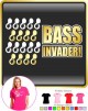 Sousaphone Bass Invader - LADYFIT T SHIRT  