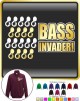 Sousaphone Bass Invader - ZIP SWEATSHIRT  