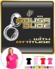 Sousaphone Dude Attitude - LADYFIT T SHIRT  