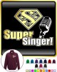 Vocalist Singing Super Singer Segno - ZIP SWEATSHIRT  