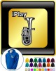 Tenor Horn I Play - ZIP HOODY 