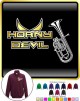 Tenor Horn Horny Devil - ZIP SWEATSHIRT 