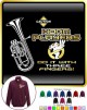 Tenor Horn Do It Three Fingers - ZIP SWEATSHIRT 