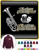 Tenor Horn Play For A Pint - ZIP SWEATSHIRT 