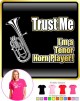Tenor Horn Trust Me - LADYFIT T SHIRT 