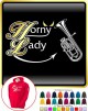 Tenor Horn Horny Lady - HOODY 