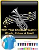Tenor Horn Curved Stave With Your Words - POLO 