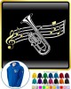 Tenor Horn Curved Stave - ZIP HOODY 