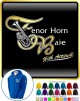 Tenor Horn Babe - ZIP HOODY 