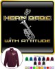 Tenor Horn Babe Attitude - ZIP SWEATSHIRT 