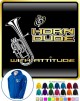 Tenor Horn Horn Dude Attitude - ZIP HOODY 