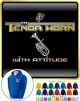 Tenor Horn Attitude - ZIP HOODY 