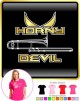 Trombone Horny Devil - LADYFIT T SHIRT 