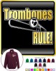 Trombone Trombones Rule - ZIP SWEATSHIRT 