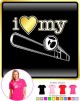 Trombone I Love My - LADYFIT T SHIRT 