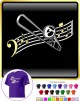 Trombone Curved Stave - T SHIRT 