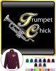 Trumpet Chick - ZIP SWEATSHIRT 