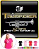 Trumpet Whos PISToN Broke - LADYFIT T SHIRT 