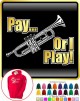 Trumpet Pay or I Play - HOODY 