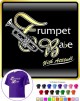 Trumpet Babe Attitude - T SHIRT 