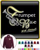 Trumpet Babe Attitude - ZIP SWEATSHIRT 