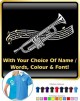 Trumpet Curved Stave With Your Words - POLO 