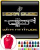 Trumpet Horn Dude Attitude - HOODY 