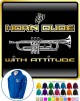 Trumpet Horn Dude Attitude - ZIP HOODY 
