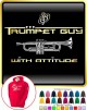 Trumpet Guy Attitude - HOODY 