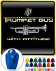 Trumpet Guy Attitude - ZIP HOODY 