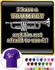 Trumpet Not Afraid Use - T SHIRT  