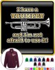 Trumpet Not Afraid Use - ZIP SWEATSHIRT  