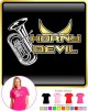 Tuba Horny Devil - LADYFIT T SHIRT 