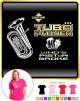 Tuba Whos PISToN Broke - LADYFIT T SHIRT 