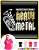 Tuba Masters Real Heavy Metal - LADYFIT T SHIRT 