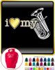 Tuba I Love My - HOODY 