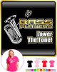 Tuba Lower The Tone - LADYFIT T SHIRT 