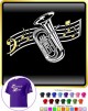 Tuba Curved Stave - T SHIRT 