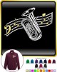 Tuba Curved Stave - ZIP SWEATSHIRT 