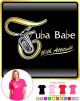 Tuba Babe Attitude - LADYFIT T SHIRT 