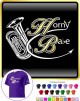 Tuba Horn Dude Attitude - T SHIRT 