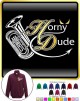 Tuba Horny Dude - ZIP SWEATSHIRT 