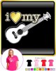 Ukulele I Love My - LADYFIT T SHIRT 