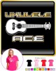 Ukulele Ace - LADYFIT T SHIRT  