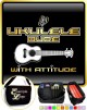 Ukulele Dude Attitude - TRIO SHEET MUSIC & ACCESSORIES BAG 
