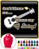 Ukulele Blame My G String - HOODY  