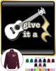 Ukulele Give It A Rest - ZIP SWEATSHIRT  