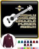 Ukulele Highly Strung - ZIP SWEATSHIRT  