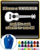 Ukulele Not Afraid Use - ZIP HOODY  