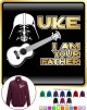 Ukulele Uke I Am Your Father Vader - ZIP SWEATSHIRT  